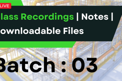 PG Program in Piping Design & Analysis B:04