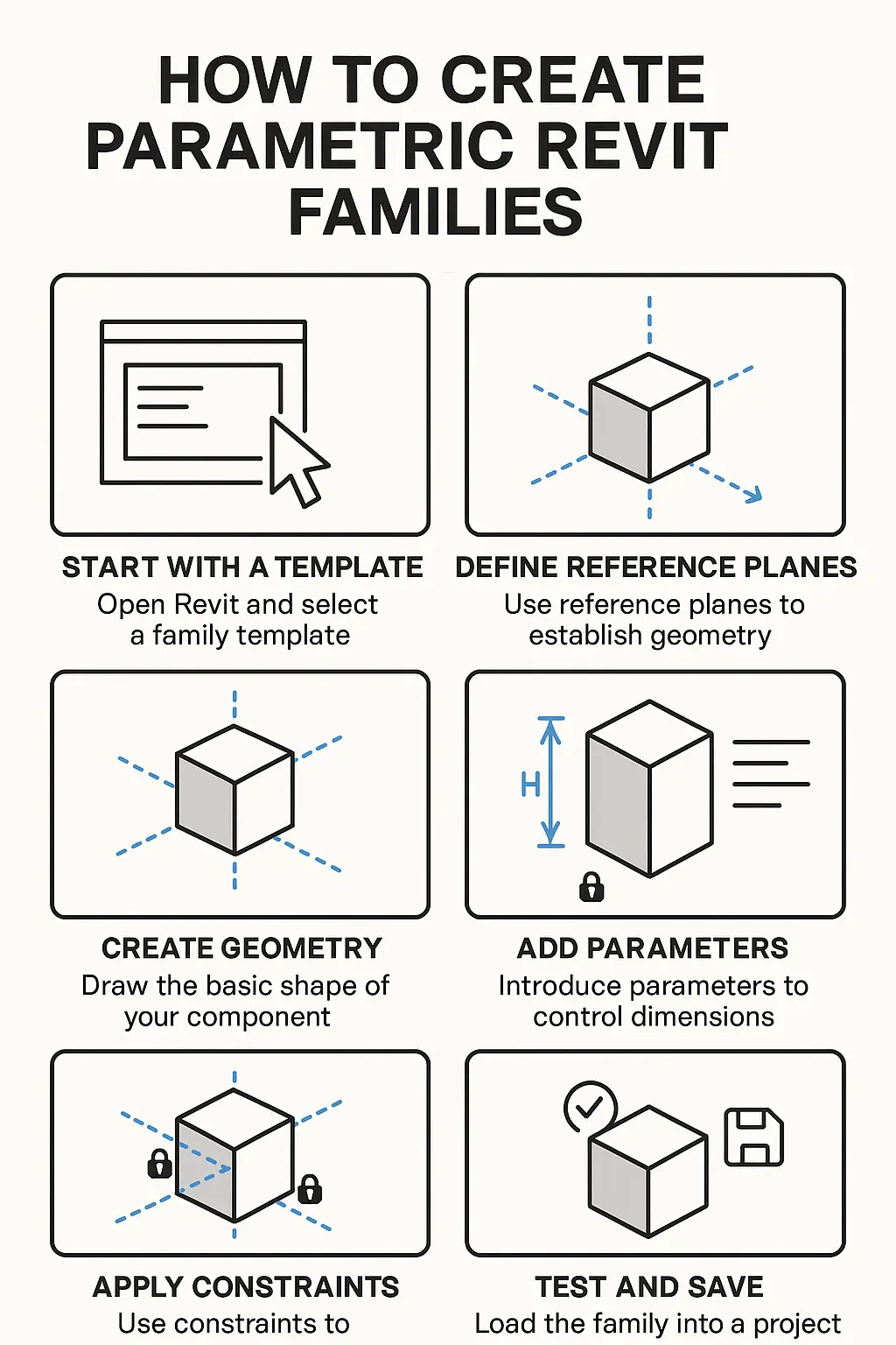 How to Create Parametric Revit Families