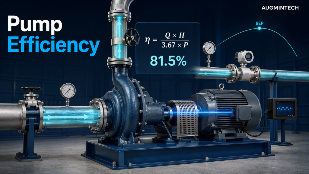 Pump Efficiency Formula