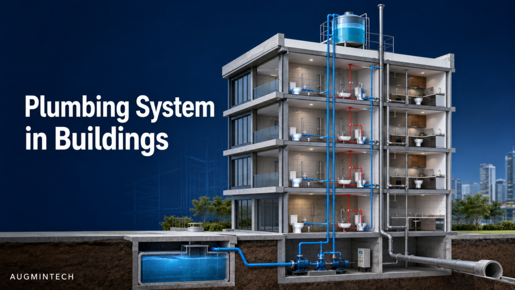 plumbing system in buildings
