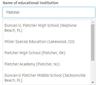 Autodesk support example showing where to browse for student verification documents